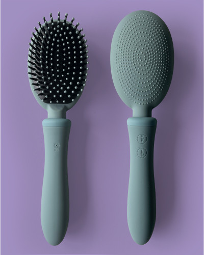 Brosse à Cheveux Vibrante Vibraliss Purple Wine