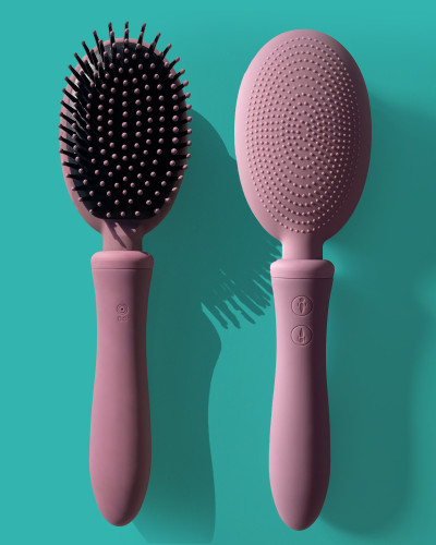 Brosse à Cheveux Vibrante Vibraliss Purple Wine